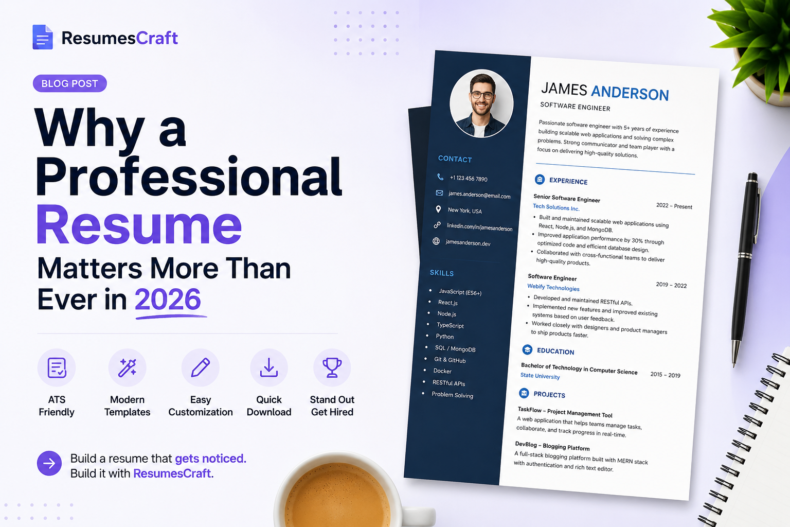 Why a Professional Resume Matters More Than Ever in 2026