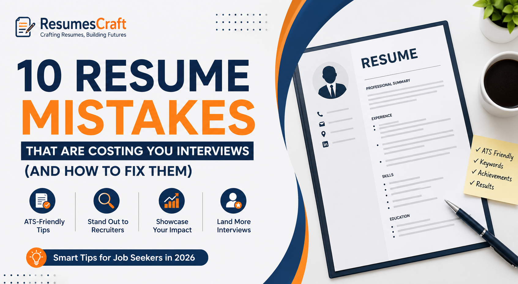 10 Resume Mistakes That Are Costing You Interviews (And How to Fix Them)
