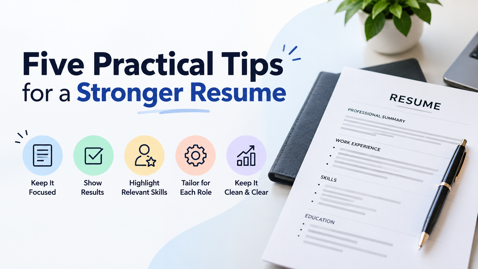 Five Practical Tips for a Stronger Resume